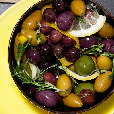herbed spiced olives
