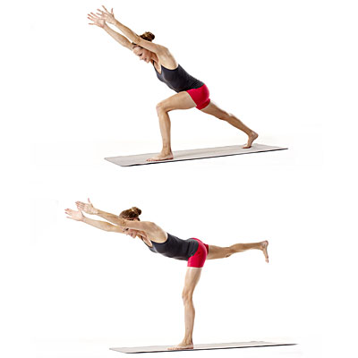 low lunge hover