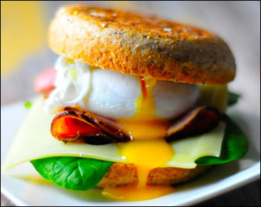 English breakfast muffin English breakfast muffin