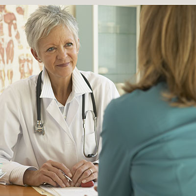 older female doctor