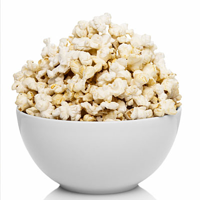 organic popcorn