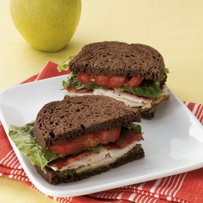 pesto turkey club carblovers