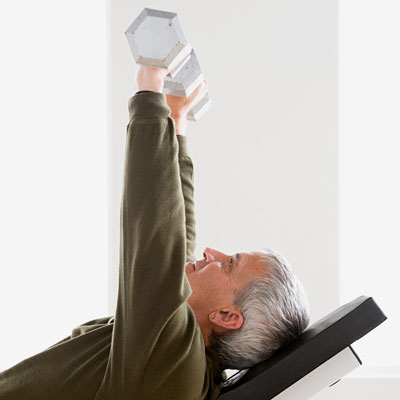Lift weights posture weight exercise