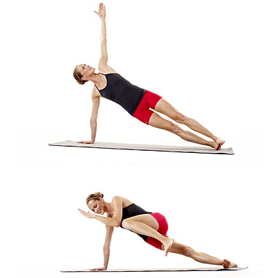 side plank move
