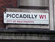 piccadilly circus ulica u londonu