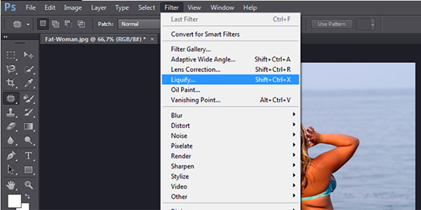 fotosop liquify