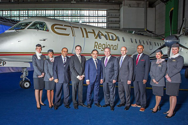 Otkrivanje aviona Etihad Regional