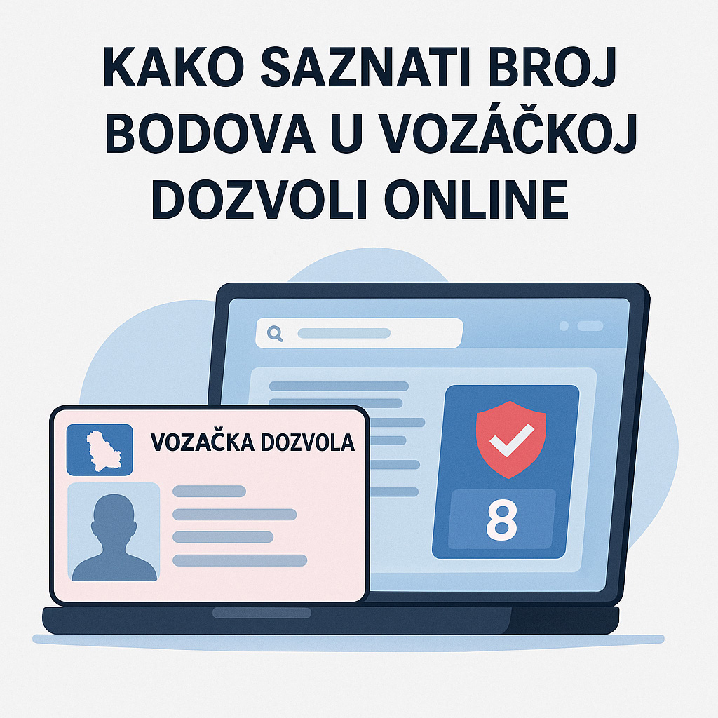 Kako saznati broj bodova u vozačkoj dozvoli online